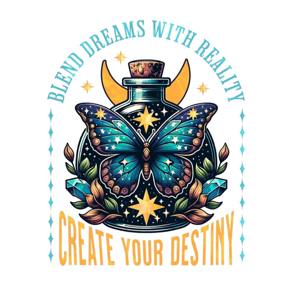 Wall Art Print - Create Your Destiny - Home Decor -Work Bedroom Office - Picture 1 of 1